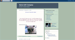 Desktop Screenshot of memosoftco.blogspot.com
