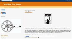 Desktop Screenshot of movies-for-free.blogspot.com