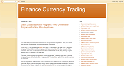 Desktop Screenshot of financecurrencytrading2010.blogspot.com