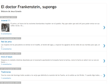 Tablet Screenshot of frankensteinsupongo.blogspot.com