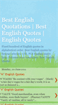 Mobile Screenshot of best-english-quotations.blogspot.com