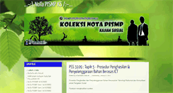 Desktop Screenshot of notapismpks.blogspot.com
