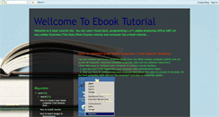 Desktop Screenshot of e-book-tutorial.blogspot.com