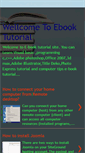 Mobile Screenshot of e-book-tutorial.blogspot.com