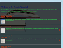 Tablet Screenshot of e-book-tutorial.blogspot.com