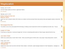 Tablet Screenshot of megducation.blogspot.com