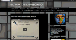 Desktop Screenshot of eltamtamafricano.blogspot.com