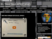 Tablet Screenshot of eltamtamafricano.blogspot.com