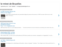 Tablet Screenshot of leminotdebruxelles.blogspot.com
