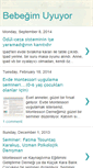 Mobile Screenshot of bebegimuyuyor.blogspot.com