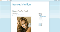 Desktop Screenshot of francegirlaction.blogspot.com