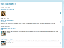 Tablet Screenshot of francegirlaction.blogspot.com