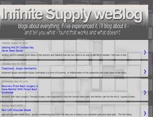 Tablet Screenshot of infinate-supply.blogspot.com