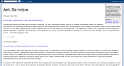 Desktop Screenshot of anti-semitism.blogspot.com