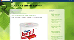 Desktop Screenshot of dha-ara-formula.blogspot.com