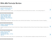 Tablet Screenshot of dha-ara-formula.blogspot.com