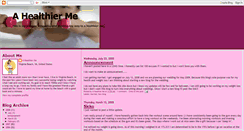 Desktop Screenshot of healthier-me.blogspot.com