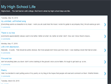 Tablet Screenshot of highschoolmadness.blogspot.com
