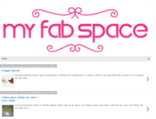 Tablet Screenshot of myfabspace.blogspot.com