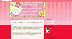 Desktop Screenshot of buscandoanancy.blogspot.com