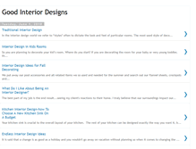 Tablet Screenshot of goodinteriordesigns.blogspot.com