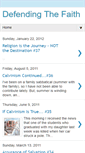 Mobile Screenshot of defendingmyfaith.blogspot.com