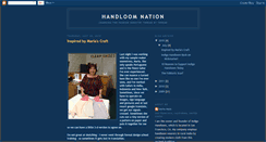 Desktop Screenshot of handloomnation.blogspot.com