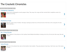 Tablet Screenshot of crockettchronicles-katie.blogspot.com