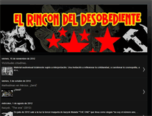 Tablet Screenshot of eldesobediente.blogspot.com