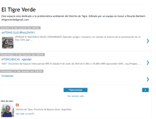 Tablet Screenshot of eltigreverde.blogspot.com