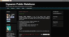 Desktop Screenshot of dynamicpr4u.blogspot.com