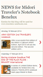 Mobile Screenshot of newsformidoritravelersnotebookbenelux.blogspot.com