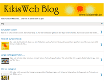 Tablet Screenshot of kikiswebblog.blogspot.com