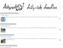 Tablet Screenshot of dailydiskgrunt.blogspot.com