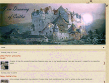 Tablet Screenshot of dreamingofcastles.blogspot.com