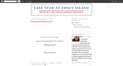 Desktop Screenshot of coneyislandlastyear.blogspot.com