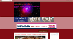 Desktop Screenshot of infosetbonsplans.blogspot.com