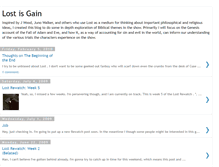 Tablet Screenshot of lostisgain.blogspot.com
