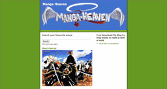 Desktop Screenshot of manga-anime-heaven.blogspot.com