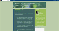 Desktop Screenshot of allgrownup06.blogspot.com