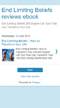 Mobile Screenshot of endlimitingbeliefsreviews.blogspot.com