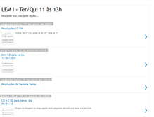 Tablet Screenshot of lem1-turma1.blogspot.com