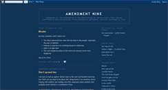 Desktop Screenshot of amendmentnine.blogspot.com