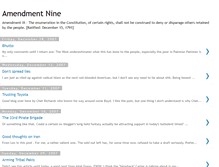 Tablet Screenshot of amendmentnine.blogspot.com