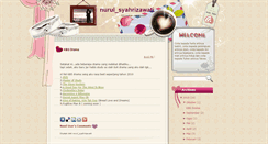 Desktop Screenshot of nurulsyahrizawati.blogspot.com