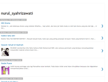 Tablet Screenshot of nurulsyahrizawati.blogspot.com