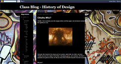 Desktop Screenshot of historyofdesignbyjeremy.blogspot.com