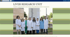 Desktop Screenshot of liver-research-unit.blogspot.com