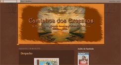 Desktop Screenshot of caminhosdosexcessos.blogspot.com