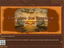 Tablet Screenshot of caminhosdosexcessos.blogspot.com